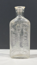 Rare Early I. De Lanzac Prescription Druggist Bottle &quot;Accuracy&quot; &quot;Purity&quot; - £55.05 GBP