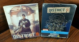 District 9 Steelbook (Blu-ray)Custom Slipcover-NEW-Free Box Shipping w/Tracking! - £21.26 GBP