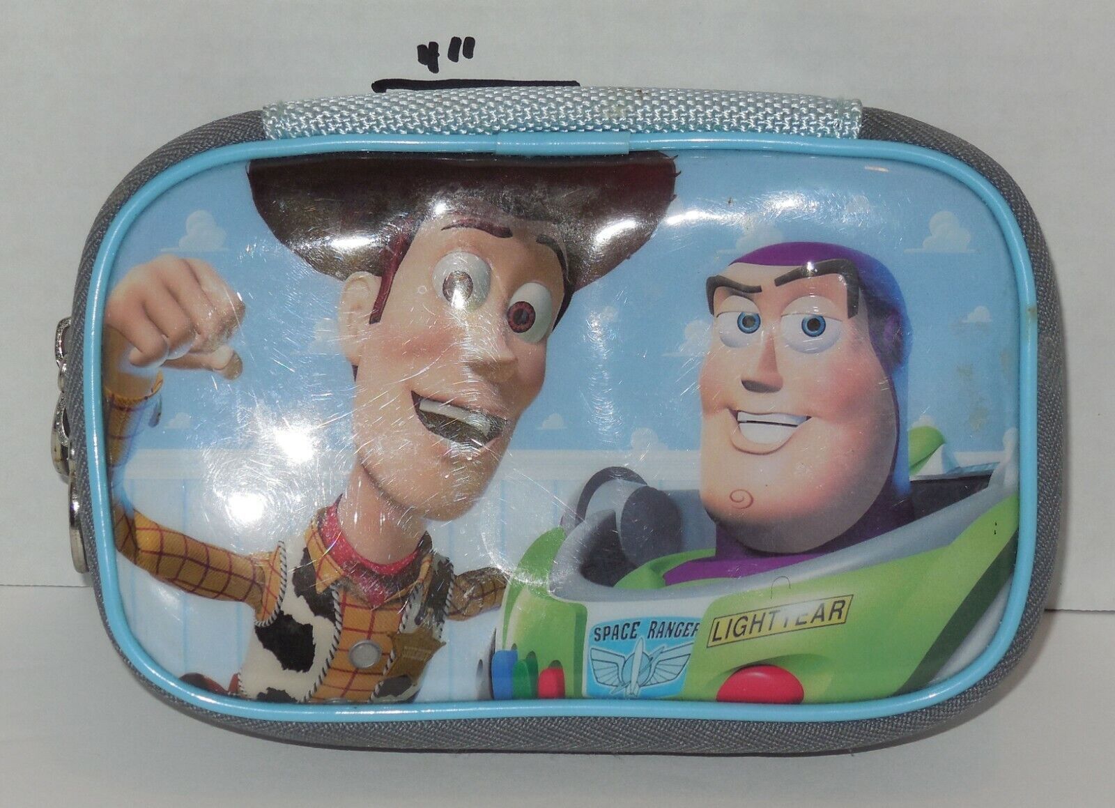 Primary image for Nintendo DS Carrying Case Blue with picture of Buzz Light Year & Woody On front