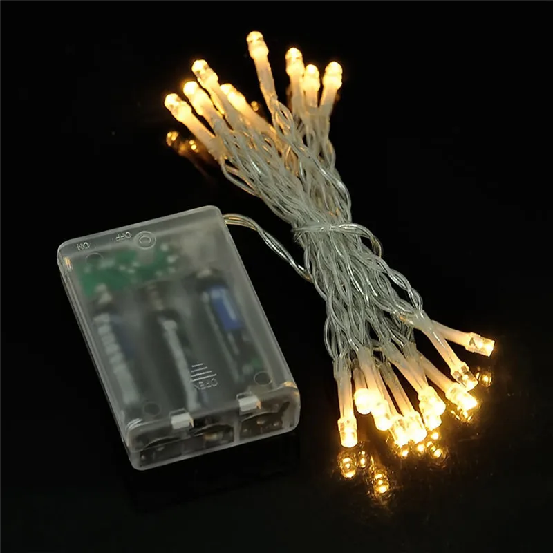 10/20/50/80Leds AA Battery Operated LED String Lights For Xmas Gar Party Wedding - £124.53 GBP