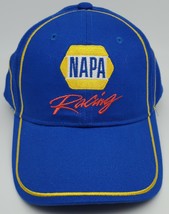 Nascar Napa Racing Team Hat Michael Waltrip Toyota Cap Blue Yellow #55 - £9.41 GBP