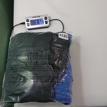 Columbia Titanium Men's Black & Blue Fleece Full Zip Jacket Pockets Size Large image 9