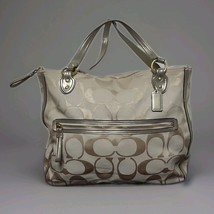Coach Signature Shoulder Purse J1220-22447 Gold Tone with Hang Tag, Red ... - $23.65