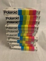 Lot Of 10 Polaroid T-120 6 Hour Supercolor VHS Tapes New Sealed Video Cassette - £30.95 GBP