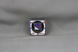 New York Rangers Pin (VTG) -  Slapshot Puck Logo - Stamped Pin  - $15.00