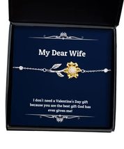 Useful Wife, I Don&#39;t Need a Valentine&#39;s Day Because You are The Best God has Eve - £39.12 GBP