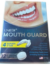 UNIEDI Mouth Guard for Teeth Grinding, Stops Bruxism, Reusable Night Gua... - $12.86