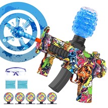 Gel Gun Blaster Splatter Toy Kit Electric, Automatic Splat Launcher With Goggles - £31.69 GBP
