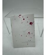 ACEO Satin Splatter 1/9 Abstract The Landscape Drip Mini Art Card Painti... - $41.10 MXN