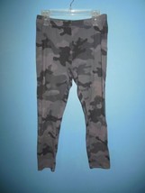 Juniors No Boundaries Leggings Large 11/13 Gray Camo - £7.85 GBP