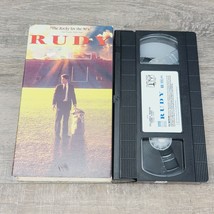 Rudy (VHS, 1994, Closed Captioned) Sean Astin Ned Beatty Charles Dutton - £2.34 GBP