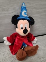 Disney Sorcerer Mickey Mouse Plush Wizard Fantasia Disneyland Walt Disne... - £4.62 GBP