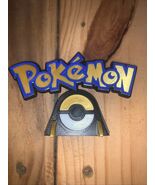 Pokemon Logo Sign Display Fan Art Wall - $14.85