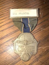 American Legion 1949 Fort Wayne IndianaConvention badge Ira Frances - £20.72 GBP
