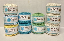 Martha Stewart Crafts Cotton Hemp Yarn 1.75 Oz 50 Gram #4 Weight CHOICE ... - $7.00