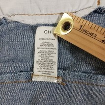 CAVALINI Denim Collection DJK196M Women’s Blue Crop Frayed Jacket Size Small image 6