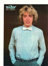 Leif Garrett teen magazine pinup clipping white bowtie Teen Beat - $1.50