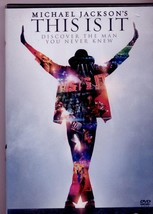 Michael Jackson&#39;s This Is It Dvd &quot;Uncover The Man You Never Knew.&quot; 111 Minutes - £13.41 GBP