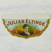 1920&#39;s Cigar Box Label Julian Eltinge Female Impersonator Actor Drag Queen - $19.75