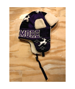Baltimore Purple/Black Sherpa Hunter O/S Winter Design Cap w/Ear Flaps - $12.28 CAD
