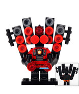 Upgraded Titan Speakerman Skibidi Toilet Lego Minifigure Brick Toys Gift - $112.35 MXN
