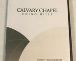 Calvary Chapel Chino Hills 2/17/2013 2 Corinthians 4: 1-2 Christian DVD ... - $6.99