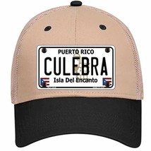Culebra Novelty Khaki Mesh License Plate Hat - £23.16 GBP