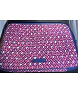 Vera Bradley Quilted Laptop Case  / Sleeve 14” (w) x 11.5”  Tall.   Pink... - £11.37 GBP