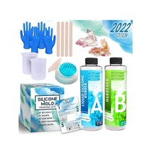 AlloyTop Epoxy Resin Mold Making Kit | Silicone | Beginner Resin Supplies | Arts - £38.52 GBP