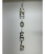 VTG Metal Hanging NOEL Decoration With Bells 29” Long - €34,18 EUR