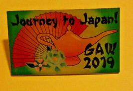 2019 Grant A Wish Journey to Japan Convention Pin - $14.80