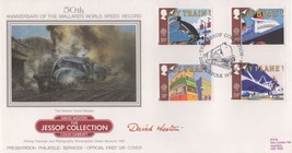 David Weston Train Railway Artist TV Show Presenter Hand Signed FDC - £13.32 GBP