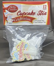 Betty Crocker Cupcake Stix Celebration &quot;Let&#39;s Celebrate&quot; 12 Count - £2.00 GBP