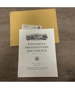 Weekly Compilation of Presidential Documents June 5, 1972 Nixon&#39;s Trip t... - $30.00