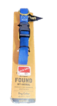Dog Collar Medium  Ice Blue To Dark Blue NEW 11&quot;-16&quot; inches NWT Found My... - €4,65 EUR