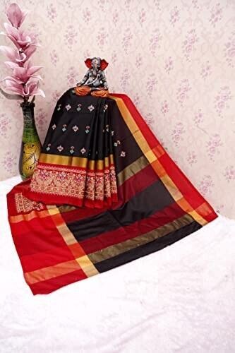 Primary image for Womens Saree Cotton Silk Festival Wedding Party With blouse piece Sari IED
