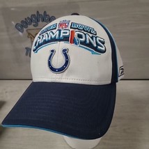 Indianapolis Colts Reebok Super Bowl XLI Championship Adjustable Hat EXCELLENT  - £11.18 GBP