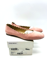 Chloe Scalloped Ballerines Suede Ballet Flats Pink / Grey EUR 39 / US 9 - £234.90 GBP