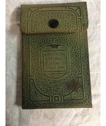 Northern National Bank Bemidji Minn Mn wallet bank book holder early 1900s  - $68.54 CAD