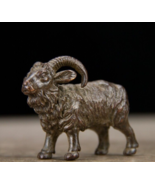 Antik Bronze Schaf Antik Bronze Wildtiere Figur - $59.62