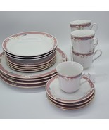 ♻️ Majesty Taupe Fantasy #8394 Dinnerware Set 20-Pc - $158.39