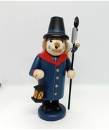 Vintage Wooden Night Watchman Smoker Raucher 8&quot; - $39.90