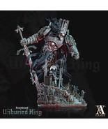 3D Printed Archvillain Games Atrum Rex - Gravebound The Unburied King 28... - €77,14 EUR