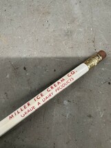 Vintage Miller Ice Cream Company Elkader Iowa Advertisement Pencil Grade... - $12.22