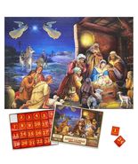 Christmas Advent Calendar 2025 1000pcs Nativity Jigsaw Puzzle 27.6x19.7in - $23.24 CAD