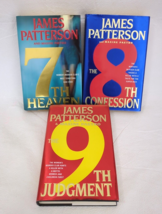 James Patterson Maxine Paetro Novels #7 Heaven #8 Confession  #9 Judgement - £11.80 GBP