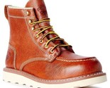 HERMAN SURVIVORS Oakridge Brown Leather Steel Toe Work Boots Men&#39;s Size 7 - £35.88 GBP