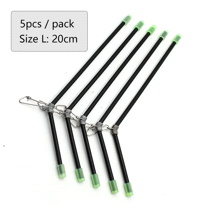 5pcs Carp Fishing et Feeder Bomb Pellet Bent Anti Tangle  Leger Booms with Rolli - £135.24 GBP