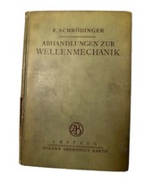 Abhandlungen zur Wellenmechanik E Schrödinger 1st Edition 1927 - £76.05 GBP