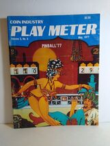 Coin Industry Play Meter Magazine May 1977 PINBALL '77 Atari Bally Jukeb... - $48.59